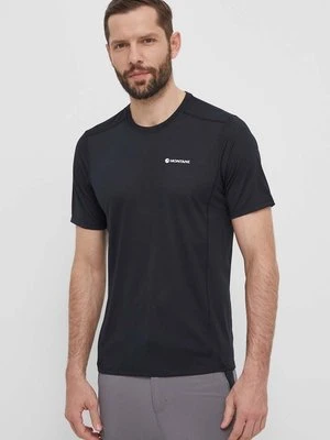 Montane t-shirt sportowy Dart Lite kolor czarny gładki MDITS15