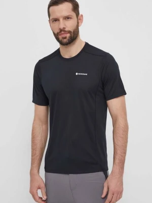 Montane t-shirt sportowy Dart Lite kolor czarny gładki MDITS15