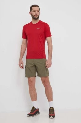 Montane t-shirt sportowy Dart Lite kolor czerwony gładki MDITS15