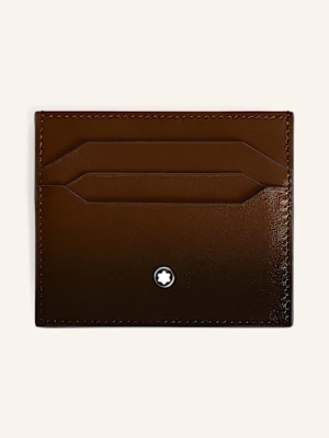 Montblanc Etui Na Karty Ze Skóry Saffiano Meisterstück braun