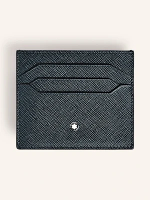 Montblanc Etui Na Karty Ze Skóry Saffiano Sartorial blau