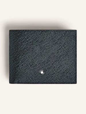 Montblanc Etui Na Karty Ze Skóry Saffiano Sartorial blau
