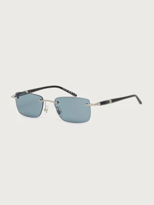 Montblanc okulary przeciwsłoneczne męskie niebieski