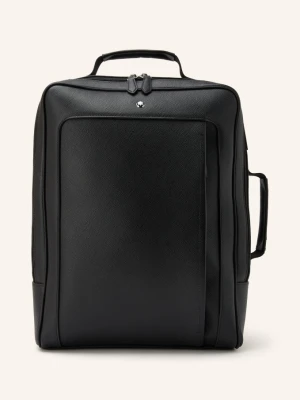 Montblanc Plecak Companion Z Materiału Saffiano Z Przegrodą Na Laptopa schwarz CZARNY