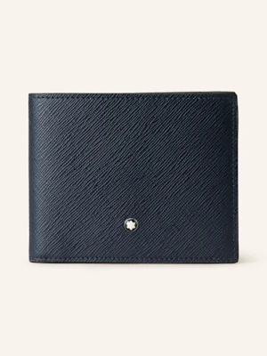 Montblanc Portfel Ze Skóry Saffiano Sartorial blau