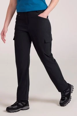 Monte — damskie spodnie turystyczne cargo - Black Mountain Warehouse