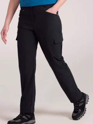 Monte — damskie spodnie turystyczne cargo - Black Mountain Warehouse