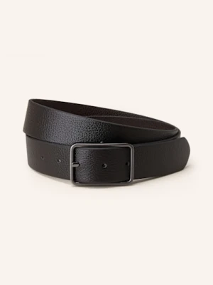 Monti Pasek Skórzany Eton Dwustronny schwarz