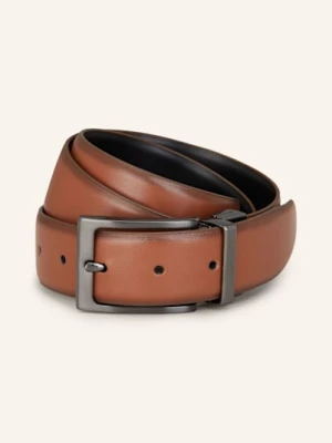 Monti Pasek Skórzany Florenz Dwustronny schwarz