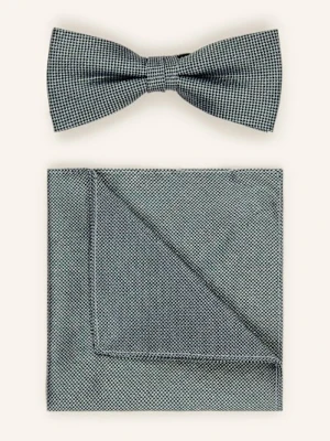 Monti Zestaw: Mucha I Poszetka Z Jedwabiu gruen