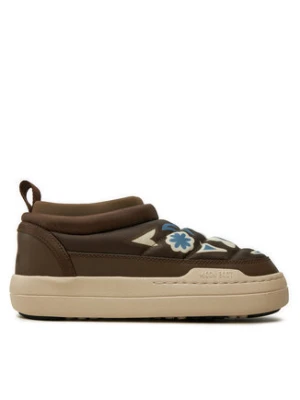 Moon Boot Botki Park Soft Flower 80D2470030 Brązowy