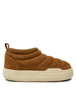 Moon Boot Botki Park Soft Suede 80D2470020 Brązowy