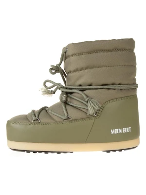 Moon Boot Botki zimowe "EVX LIGHT LOW NYLON" w kolorze khaki rozmiar: 41/42