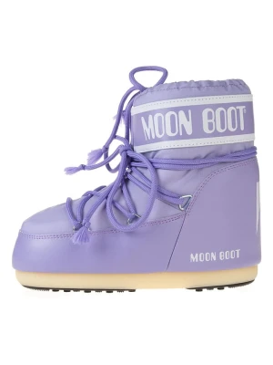 Moon Boot Botki zimowe "Icon Low" w kolorze fioletowym rozmiar: 39-41