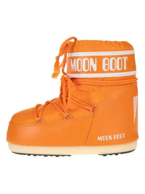 Moon Boot Botki zimowe "Icon Low" w kolorze pomarańczowym rozmiar: 39-41