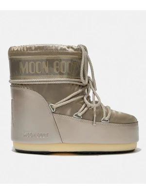 Moon Boot Botki zimowe "Icon Low" w kolorze złotym rozmiar: 39-41