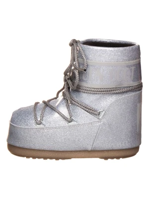 Moon Boot Botki zimowe "Icon" w kolorze srebrnym rozmiar: 36-38