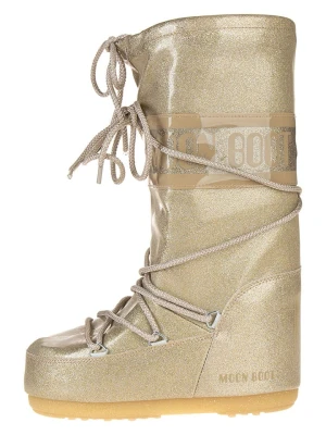 Moon Boot Botki zimowe "Icon" w kolorze złotym rozmiar: 35-38