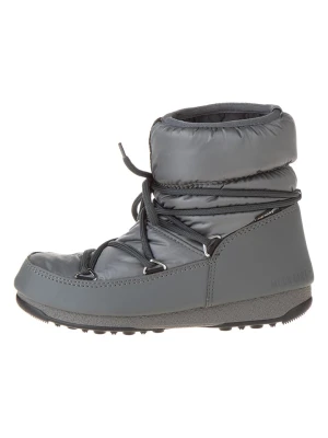 Zdjęcie produktu Moon Boot Botki zimowe "Low" w kolorze szarym rozmiar: 41
