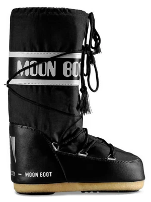 Moon Boot Botki zimowe ''Nylon'' w kolorze czarnym rozmiar: 39-41
