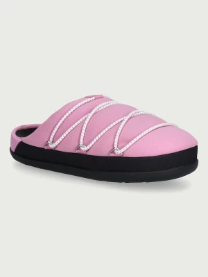 Moon Boot klapki damskie MB SOFT SLIPPER różowy
