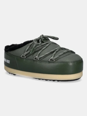 Moon Boot klapki MB EVX MULE NYLON kolor zielony 80D1470110 G016