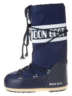 Moon Boot Kozaki zimowe "Icon" w kolorze granatowym rozmiar: 35-38