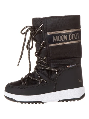 Moon Boot Kozaki zimowe "Quilted" w kolorze czarnym rozmiar: 38