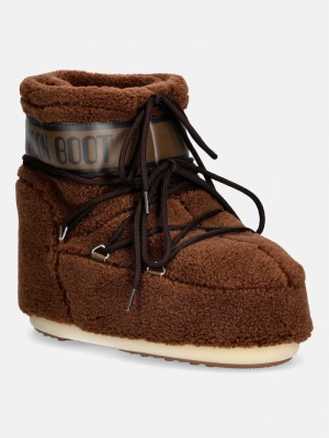 Moon Boot MB ICON LOW FLEECE śniegowce damskie brązowy