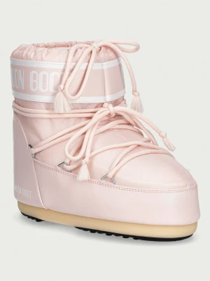 Moon Boot MB ICON LOW NYLON śniegowce damskie różowy