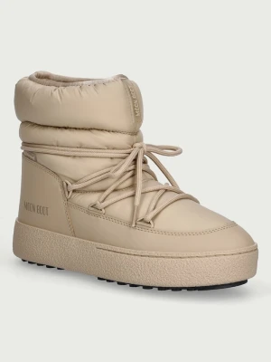 Moon Boot MB LTRACK LOW NYLON WP śniegowce damskie beżowy