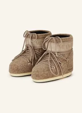 Moon Boot Moon Boots Icon Low Felt beige