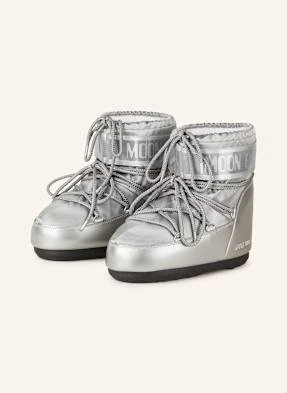 Moon Boot Moon Boots Icon Low Glance silber