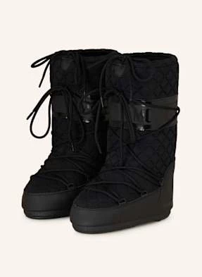 Moon Boot Moon Boots Icon Quilt schwarz