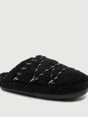 Moon Boot Mule MB TEDDY SLIPPER | shearling czarny