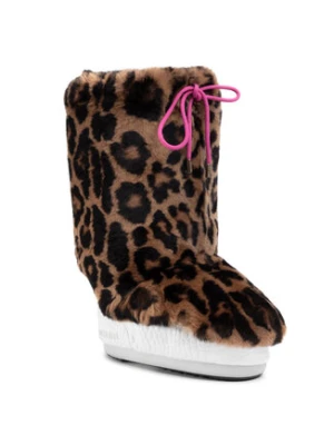 Moon Boot Ocieplacz na obuwie Cover Rex Rabbit 140C0V04001 Brązowy