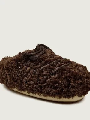 Moon Boot Ocieplane mule MB EVX | z dodatkiem wełny