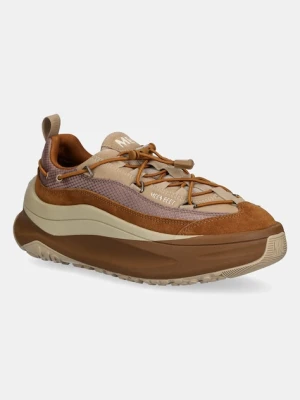 Moon Boot sneakersy MB MOON247 XLACE damskie kolor brązowy 80D2490090 M034