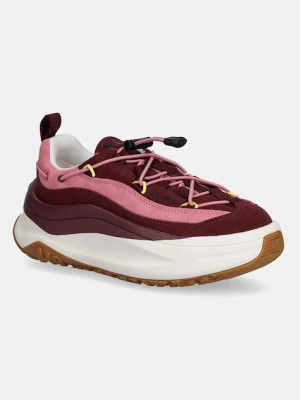 Moon Boot sneakersy MB MOON247 XLACE kolor bordowy 80D2490080 DJ01