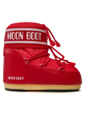 Moon Boot Śniegowce 80D1409340 Czerwony