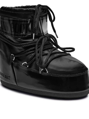 Moon Boot Śniegowce Classic Low Glance czarny