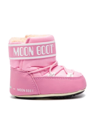 Moon Boot Śniegowce Crib 2 34010200004 Różowy
