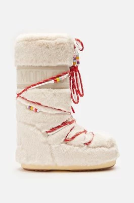 Moon Boot śniegowce Icon Faux Fur kolor beżowy 14089900.001