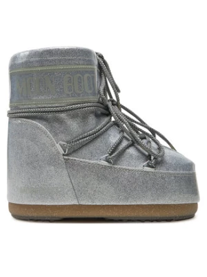 Moon Boot Śniegowce Icon Low Glitter 80D1409440 Srebrny