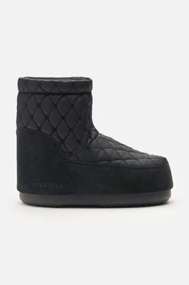 Moon Boot śniegowce Icon Low Nolace Quilted kolor czarny 14094800.001