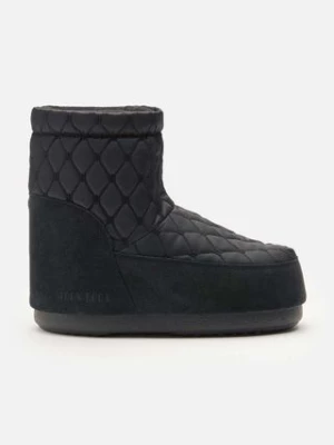 Moon Boot śniegowce Icon Low Nolace Quilted kolor czarny 14094800.001