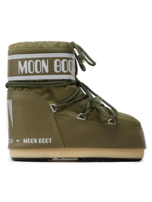 Moon Boot Śniegowce Icon Low Nylon 14093400007 D Zielony