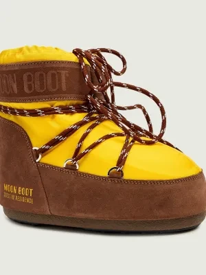 Moon Boot Śniegowce ICON LOW NYLON | Moon Boot X Guest in Residence | zamsz