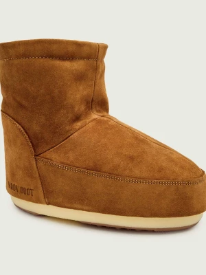 Moon Boot Śniegowce ICON LOW | zamsz koniakowy
