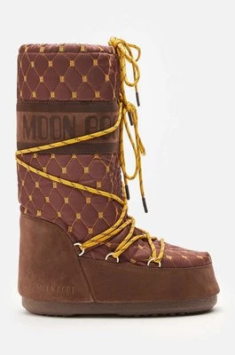Moon Boot śniegowce Icon Quilted kolor brązowy 14029000.002